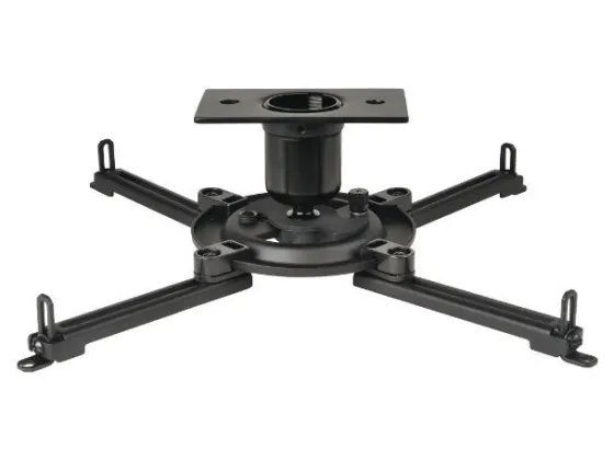 Peerless-AV PJF2-UNV – Support de projecteur avec plaque d'adaptation universelle Spider® pour projecteurs pesant jusqu'à 22,68 kg, noir