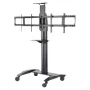 Peerless-AV SR555M Smartmount – Chariot pour écrans plats de visioconférence pour 2 écrans de 40" à 65"