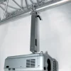 PeTa Support plafond avec rotule en acier pour traverses, incl. demi-coupleur, 15 cm
