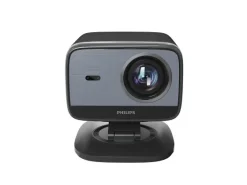 Philips NeoPix 450 Smart Vidéoprojecteur LED compact Full HD avec support pivotant à 180 degrés et appareil de diffusion en continu Google TV