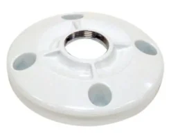 Plaque de plafond Chief CMS115W filetée, blanc