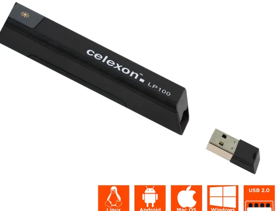 Pointeur laser de présentation celexon Economy LP100