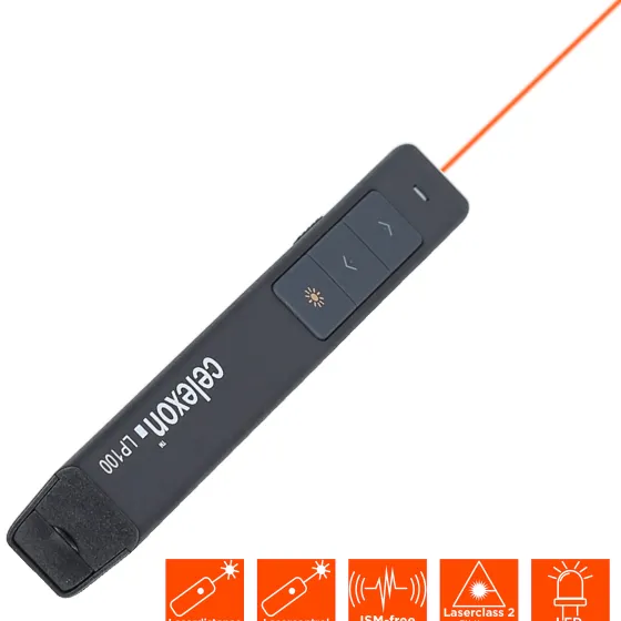 Pointeur laser de présentation celexon Economy LP100