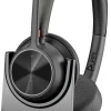 Poly Voyager 4320 - Micro-casque stéréo Bluetooth USB-A (avec socle de chargement)