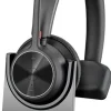 Poly Voyager 4310 - Micro-casque mono Bluetooth USB-C certifié pour UC (avec socle de chargement)