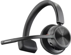 Poly Voyager 4310 - Micro-casque mono Bluetooth USB-C certifié pour UC (avec socle de chargement)
