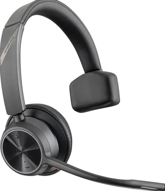 Poly Voyager 4310 - Micro-casque mono Bluetooth USB-C certifié pour UC