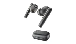 Poly Voyager Free 60 - Écouteurs USB-C certifié pour Microsoft Teams avec étui de chargement, noir