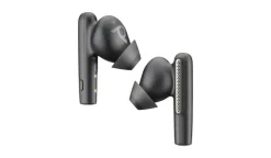 Poly Voyager Free 60 - Écouteurs USB-C certifié pour Microsoft Teams avec étui de chargement, noir