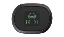 Poly Voyager Free 60+ Écouteurs USB-C avec boîtier de recharge à écran tactile pour Microsoft Teams, noir