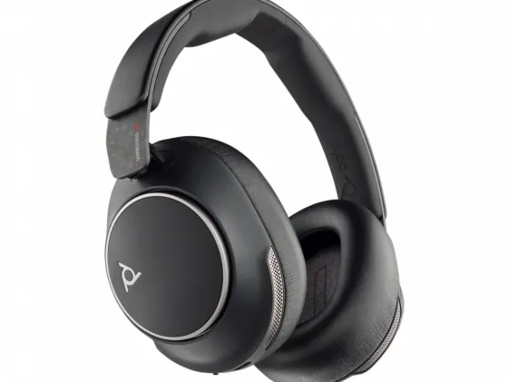 Poly Voyager Surround 80 UC - Micro-casque stéréo Bluetooth USB-C certifié pour UC, noir