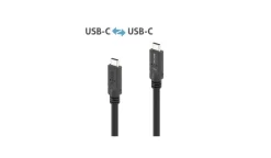 PureLink Câble USB-C coaxial micro USB4 Gen2 haut de gamme PI6600-030, 3 m