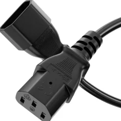 Purelink cordon d'alimentation - prolongateur IEC (C13) vers IEC (C14) droit - 2,00m - noir