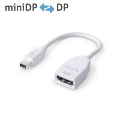 Purelink IS160 Adaptateur Mini DisplayPort vers DisplayPort 0,15m, blanc