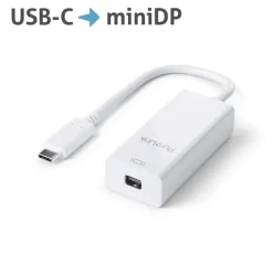 Purelink IS210 Adaptateur USB-C vers mini DisplayPort 4k 0,10m blanc