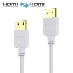 Purelink PI0501-020 Câble HDMI SuperThin 2 m, blanc