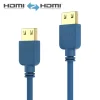 Purelink PI0502-020 Câble HDMI SuperThin 2 m, bleu