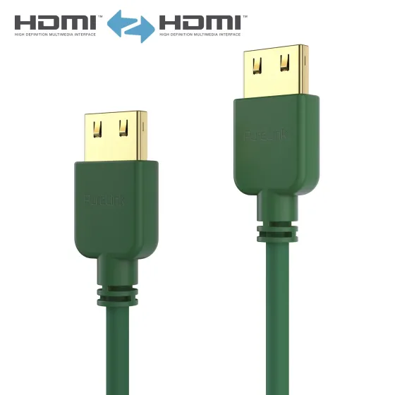 Purelink PI0503-020 Câble HDMI SuperThin 2 m, vert