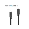 PureLink PI6600-050 Câble USB-C coaxial micro USB 3.2 Gen1 haut de gamme, 5,00 m