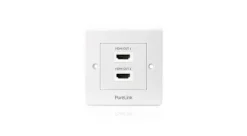 PureLink PI105 Plaque murale HDMI 4K Premium haute vitesse à 2 ports