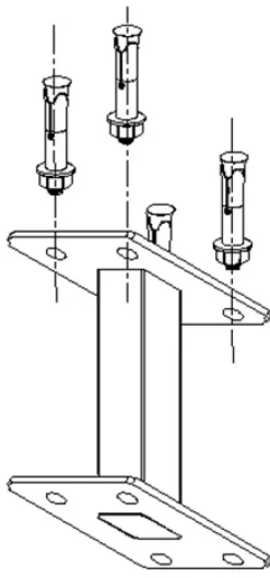 Équerres de plafond celexon pour écrans de projection PRO Plus 30 cm