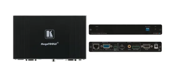 Récepteur HDMI Kramer TP-752R très longue portée avec RS–232 & Loop, sur n'importe quel câble à 2 conducteurs