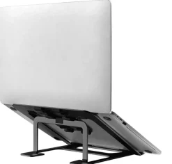Rehausseur de bureau Neomounts NSLS085BLACK pour ordinateur portable - 10"-17", noir (pliable)