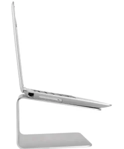 Rehausseur de bureau Neomounts NSLS050 pour ordinateur portable - 10"-17", argenté (pivotant)