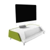 Réhausseur de bureau celexon PRO ME1730 pour écran de 17"-30" - vert (avec système de nettoyage UV-C)