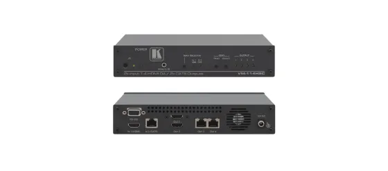 Répartiteur HDMI-CAT Kramer VM-114H2C 2x1:4 (1x HDMI, 1x CAT vers 2x HDMI, 2x CAT)