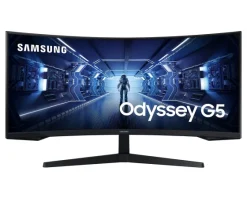 Samsung C34G55TWWPX 34" VA Moniteur, 3440 x 1440 UWQHD, 165Hz, 1ms