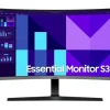 Samsung Essential S39GD moniteur incurvé Full HD de 27 pouces avec un taux de rafraîchissement de 100 Hz et un mode jeu