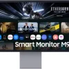 Samsung M90SF moniteur OLED 4K intelligent de 32 pouces avec taux de rafraîchissement de 165 Hz et temps de réponse de 0,03 ms