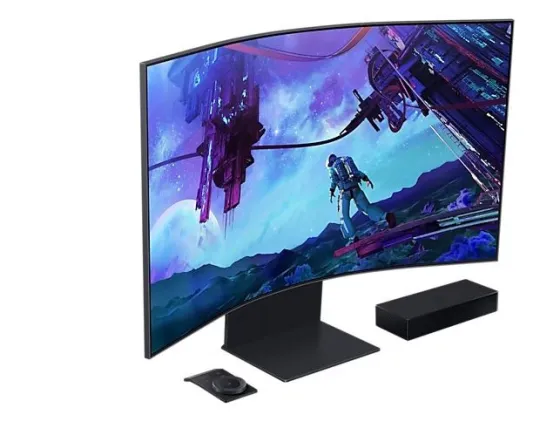 Samsung Odyssey G97NC ARK - Moniteur VA 55", 3840 x 2160 4K UHD, 165Hz, 1ms