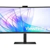 Samsung S65VC 34" VA Moniteur, 3440 x 1440 UWQHD, 100Hz, 5ms