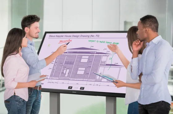 Sharp PN-65TH1 65" Display tactile