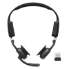 SHOKZ OpenMeet UC Casque Bluetooth à oreille ouverte double | certifié pour les plateformes UC | avec adaptateur Bluetooth USB-A