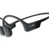 SHOKZ OpenMove Ecouteurs Bluetooth à oreillettes ouvertes avec 6 heures d'autonomie pour les sports urbains | Couleur : Gris ardoise