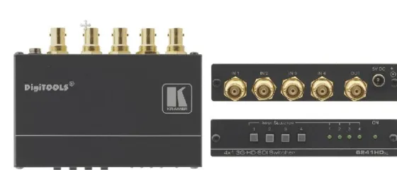 Sélecteur HD–SDI Kramer 6241HDxl 3G 4x1
