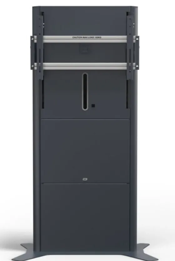 SMS New Presence Speed - pied réglable en hauteur manuellement - max. VESA 600x400 | charge admissible 60-90 kg | gris foncé