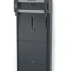 SMS New Presence Speed Wall/Floor - Support mural au sol réglable manuellement en hauteur - jusqu'à 98" | max. VESA 600x400 | charge admissible 60-90 kg | gris foncé