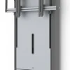 SMS Presence Speed Wall - Support mural réglable en hauteur manuellement - jusqu'à 98" | max. VESA 600x400 | charge admissible : 60-90kg | aluminium/ gris foncé
