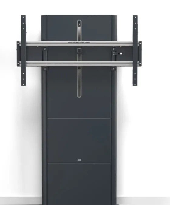 SMS Presence Wall/Floor - Support mural au sol réglable en hauteur par moteur - mise à jour 2021 - jusqu'à 98" | max. VESA 1000x600 | charge max. 150kg | gris foncé