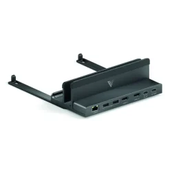 Socle d'accueil Vuelogic VL-DS100 USB-C multifonctionnel avec support pour ordinateur portable - support 8K