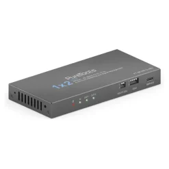 Splitter Purelink PureTools HDMI2.1 1x2 - 48Gbps - 8K (60Hz 4:2:0) 12 bit, De-Embedding audio et gestion du signal