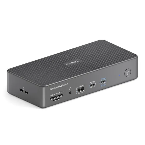 Station d'accueil USB-C Vuelogic VL-D230DL - Quad Display DisplayLink ready - Support 8K