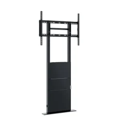 Support colonne fixe Hagor Pro-Tower Wall - 55"-86", noir (fixation murale/sol)