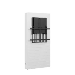Support colonne fixe Hagor CON-Line® Big W Counterbalanced réglable en hauteur manuellement- 65"-86" (fixation murale/sol)