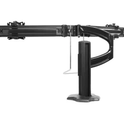 Support de bureau Chief KONTOUR K4G210B pour 2 écrans de 32" - noir (inclinable, rotatif et pivotant)