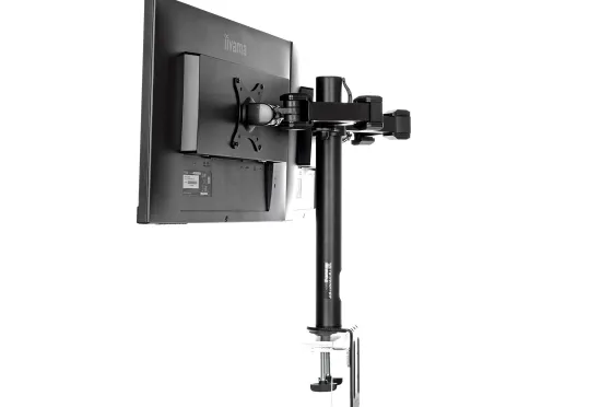Support de bureau iiyama DS1002C-B1 vissable, pour 2 écrans
